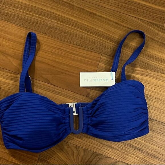 Sea Level swim Spinnaker bandeau size 12 NWT - Picture 2 of 12